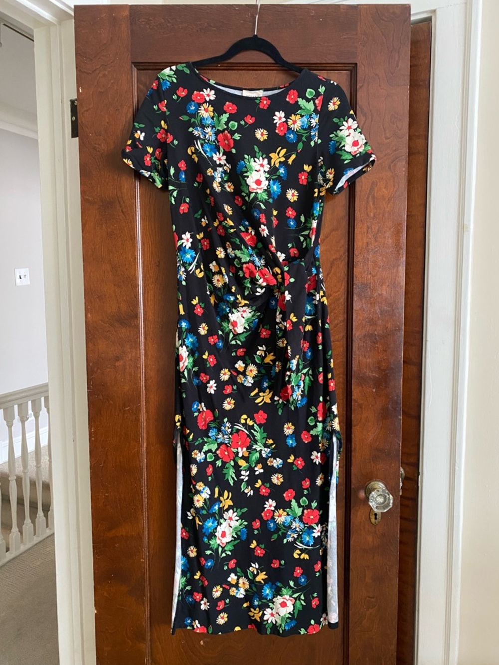 Sezane Pippa Dress Fleurs Multico - Size M